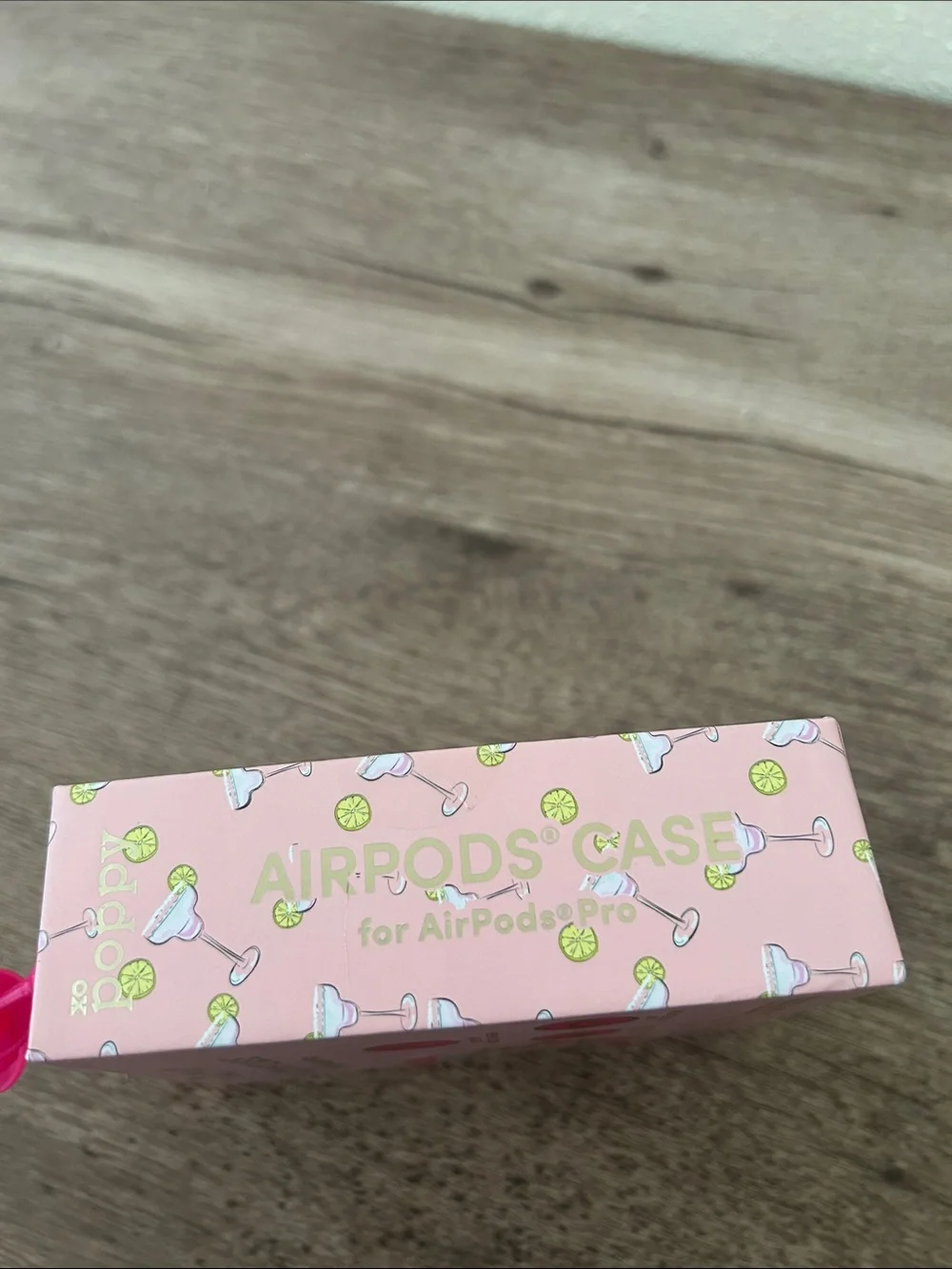 Pink Cocktail Pattern AirPods Pro Case
